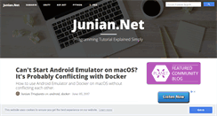 Desktop Screenshot of junian.net