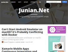 Tablet Screenshot of junian.net
